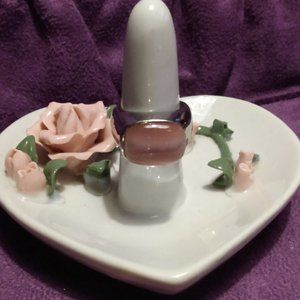 Pink Faux Stone Ring